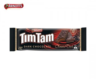 Arnott's TimTam 雅乐思 天甜经典黑巧克力夹心饼干 200克
